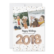 Balões 2018 | Feriado de Natal | CARTÃO COM FOTOS 