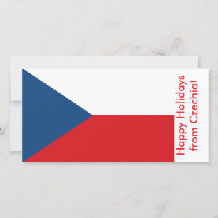 Festividades Bandeira da Tchechia, Cartão Feliz de Férias da Tc