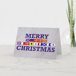 Festividades Bandeira Náutica - Cartão de Natal Sandy