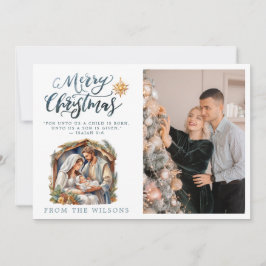 Festividades Bebê Jesus no Cartão de Férias da Natividade da Ge