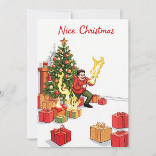 Festividades Belo Cartão de Natal - Divertimento Fiel
