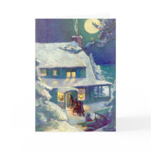 Bíblia de Vintage Personalizada Verso Cartão de Na