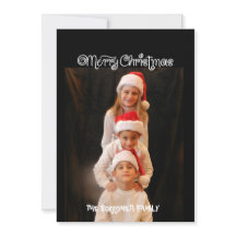 Bilhete Feliz Natal Um Cartão de Natal