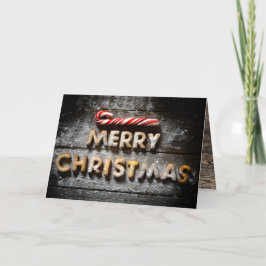 Festividades Biscoitos de Natal Feliz - Cartão de Natal Dobrado