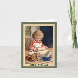 Festividades Biscoitos para cozinhar com Cartão de Natal de Rec