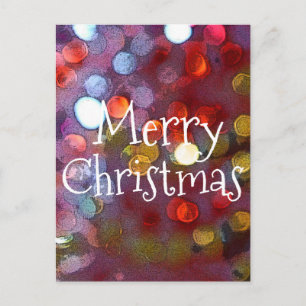 Festividades Bokeh de cartão postal Plum Violeta luzes cintilan