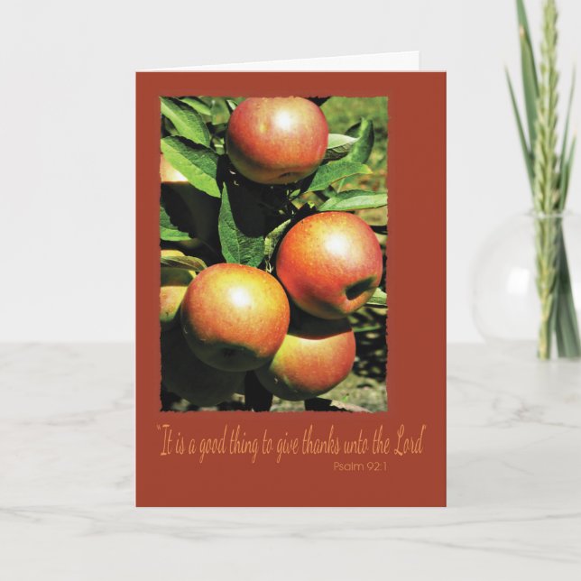 Festividades Bom para dar Obrigados ao Cartão de Ação de Graças (Frente)