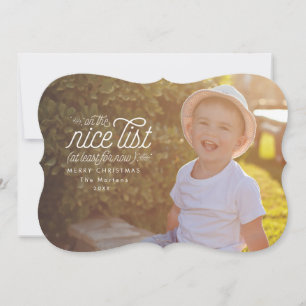 Festividades Bom para o Cartão com fotos de Férias Engraçado