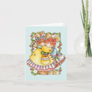 Festividades Bunny Hug - Cartão de Namorados