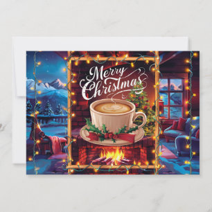 Festividades Café Lama Cartão de Natal #8