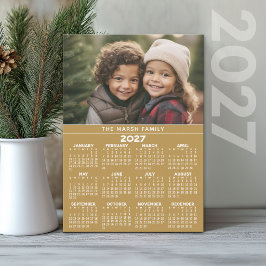 Festividades Calendário de Fotos Ano 2024 - Cartão de Férias Do