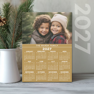 Festividades Calendário de Fotos Ano 2024 - Cartão de Férias Do