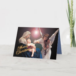 Festividades "Canção cartão de Natal religioso dos anjos"