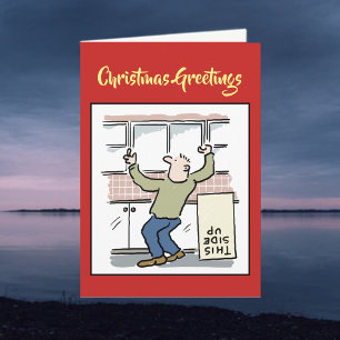 Festividades Carpinteiro ou Cartão de Natal para Joiner