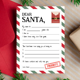 Festividades Carta Personalizada ao Cartão de Natal do Papai No
