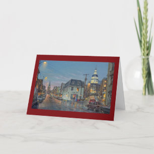 Festividades Cartão "Annapolis Main Street Memories" de Paul Mc