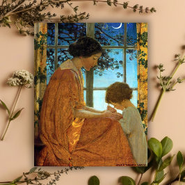 Festividades Cartão Antigo do Dia das Mães de Jessie Wilcox Smi