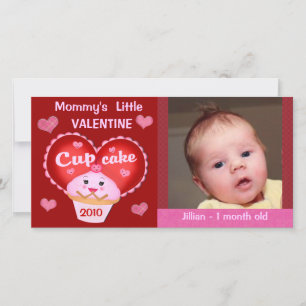 Festividades Cartão com fotos de bebê do Dia de os namorados pe