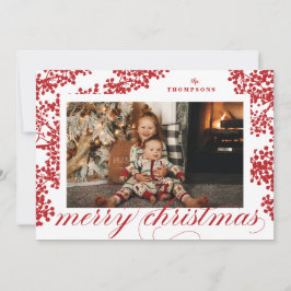 Festividades Cartão com fotos de Brinquedos de Natal Feliz