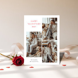 Festividades Cartão com fotos de Dia de os namorados de sobrevo