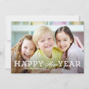 Festividades Cartão com fotos de Feliz ano novo de Eterno simp