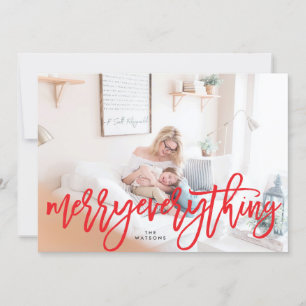 Festividades Cartão com fotos de Feriado da Feliz Vermelha Tud