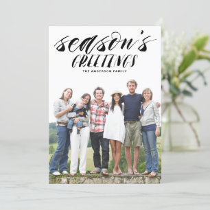Festividades Cartão com fotos de Feriado de Saudação da Esta