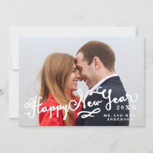 Festividades Cartão com fotos de Feriado do Feliz ano novo de S