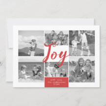 Cartão com fotos de Férias de Colagem de Fotos de 