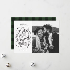 Festividades Cartão com fotos de Férias de Memórias Mágicas do 