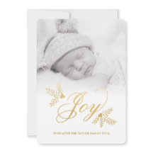 Cartão com fotos de Férias Joyful