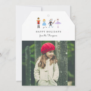 Festividades Cartão com fotos de Férias Nutcracker