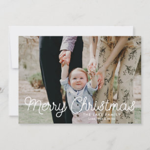 Festividades Cartão com fotos de Férias Personalizadas de Feliz