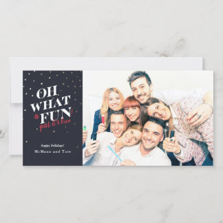 Festividades Cartão com fotos De Férias *Que Divertido*