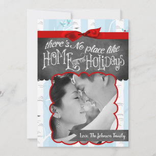 Festividades cartão com fotos de inverno XMAS, Árvore de Natal,