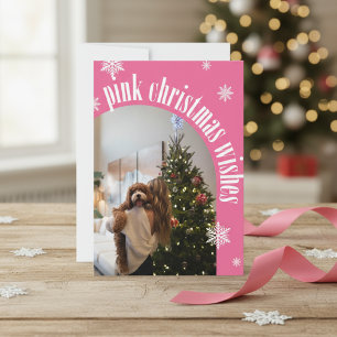 Festividades cartão com fotos de Literatura de Desejo de Natal 