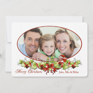 Festividades Cartão com fotos de Natal