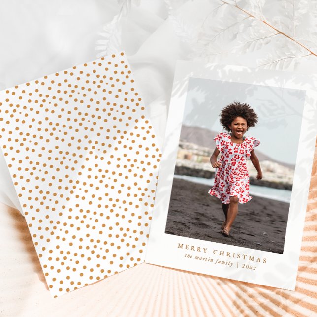 Festividades Cartão com fotos de Natal clássico e feliz (Criador carregado)