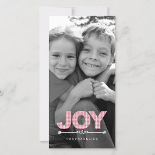Festividades CARTÃO COM FOTOS de Natal DOTS