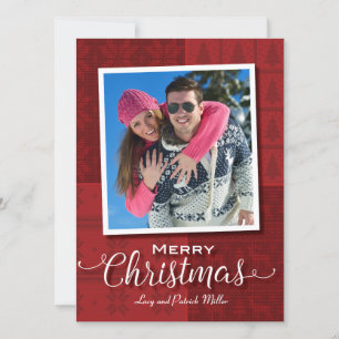 Festividades Cartão com fotos de Natal Feliz