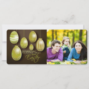 Festividades Cartão com fotos de Ovos de Páscoa de Páscoa