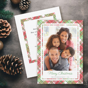 Festividades Cartão com fotos de Xadrez de Natal
