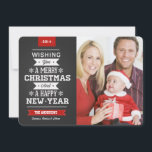 Festividades Cartão com fotos Feliz de Natal Chalkboard 2014<br><div class="desc">Cantos redondos divertidos e festivos com sinal de giz estilo pré-disquete com conselho Cartões de natal de Natal modelo de foto em placas planas de tendência. Estilo russo de quadro negro com fundo preto com tipografia do estilo de varsidade retrorreflectora e borda vintage. Adicione a sua foto de família favorita...</div>