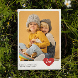Festividades Cartão com fotos Mínimo de Dia de os namorados Ele