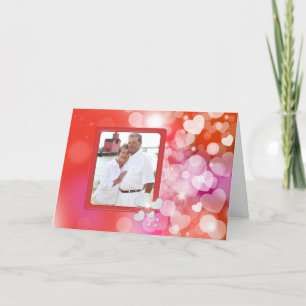 Festividades cartão com fotos para Dia de os namorados