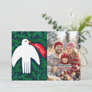Festividades Cartão com fotos PERSONALIZADO de Férias de Natal 