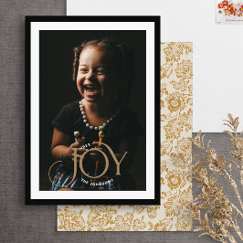 Festividades Cartão com fotos sofisticado de Natal moderno