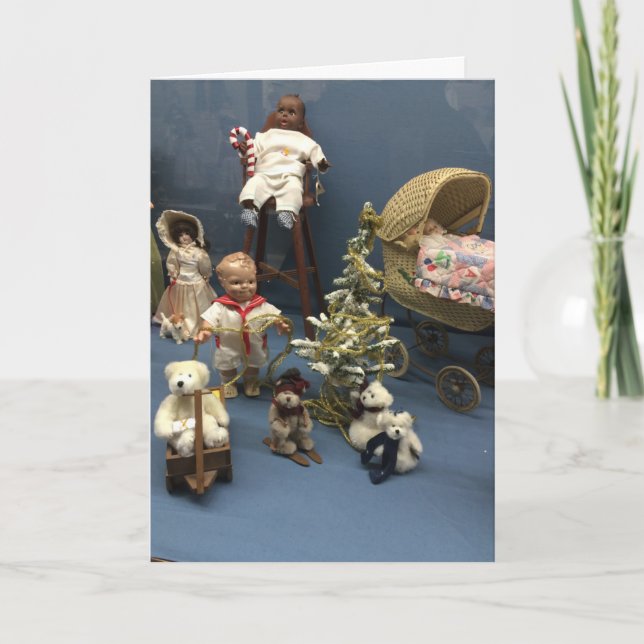 Festividades Cartão da casa de boneca da vila das Har-Jujubas (Frente)