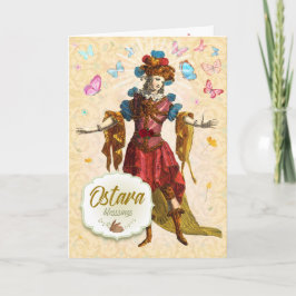 Festividades Cartão das bênçãos de Ostara