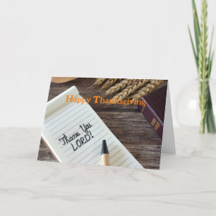 Festividades Cartão de Ação de Graças Cristão